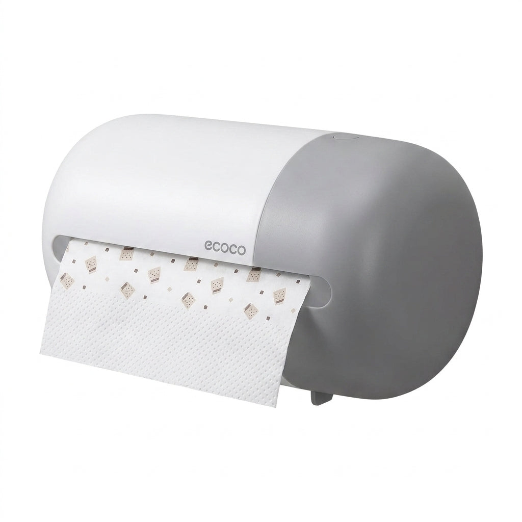 Ecoco kitchen Tissue Box Wall-mounted With a Free Tissue Roll inside.