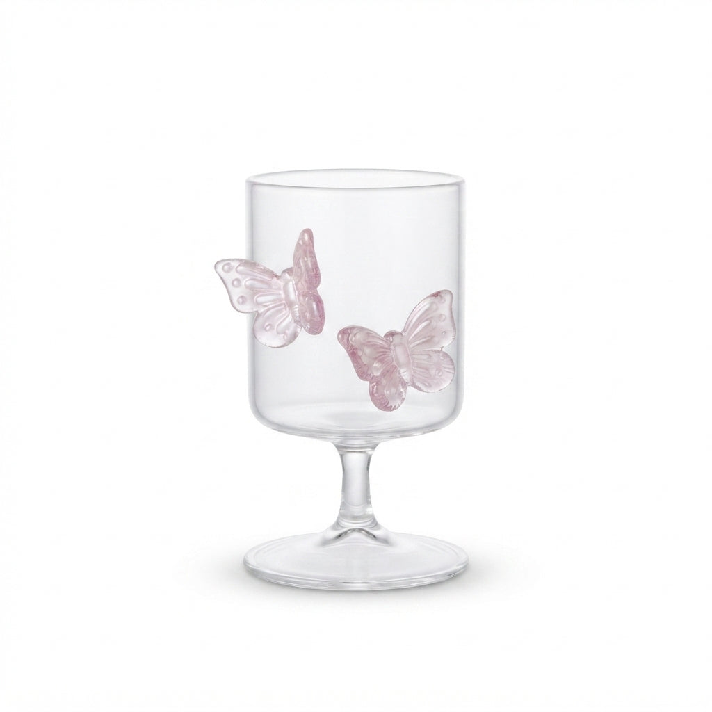 Artisan-crafted glassware featuring striking 3D