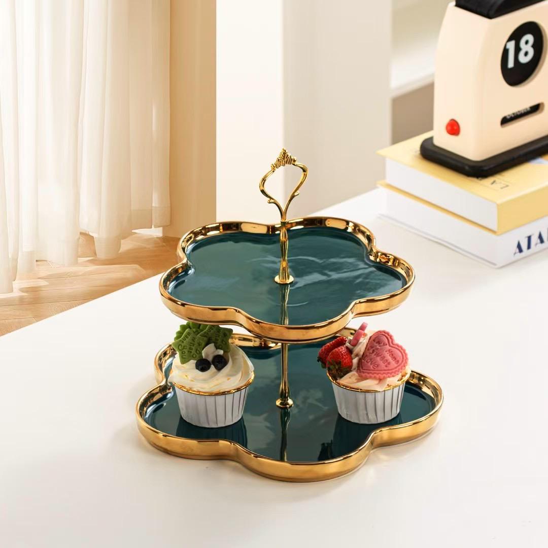 Premium quality 2 Tier and 3 Tier desert serving trays