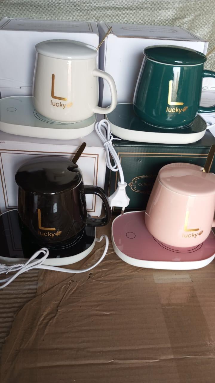 Smart 400ml Mug with Heating Coaster