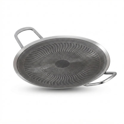 316 HIGH QUALITY HONEY COMB TAWA  with handles