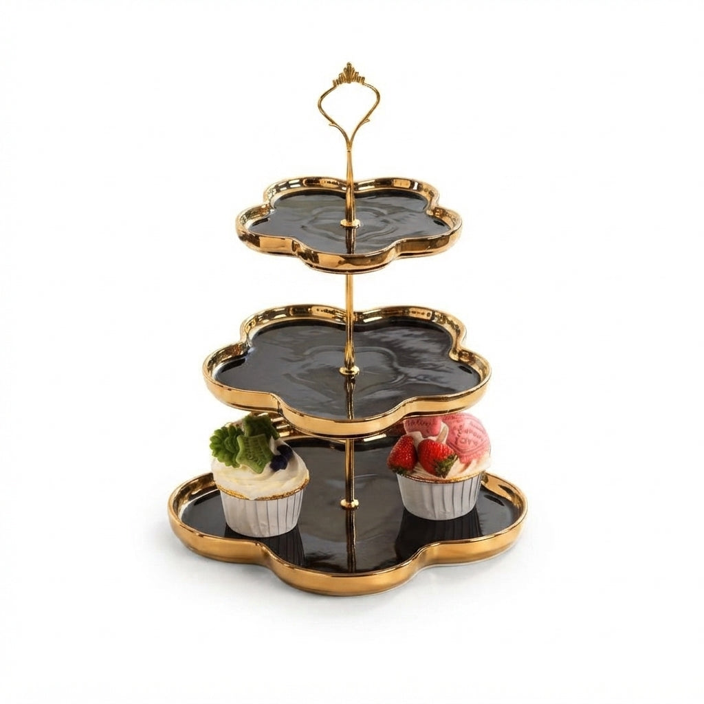 Premium quality 2 Tier and 3 Tier  desert serving trays