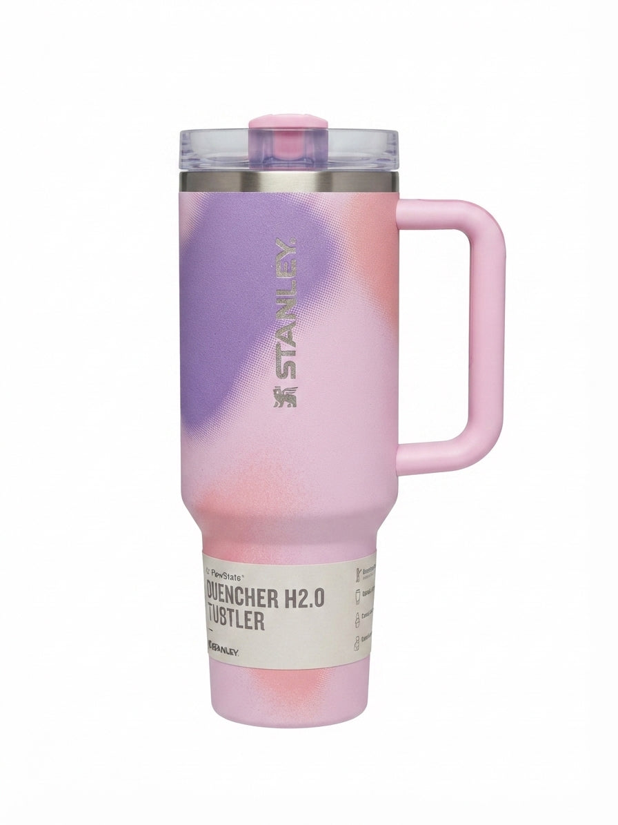 Stanley Tie&Dye Premium Spill-Free Travel Tumbler