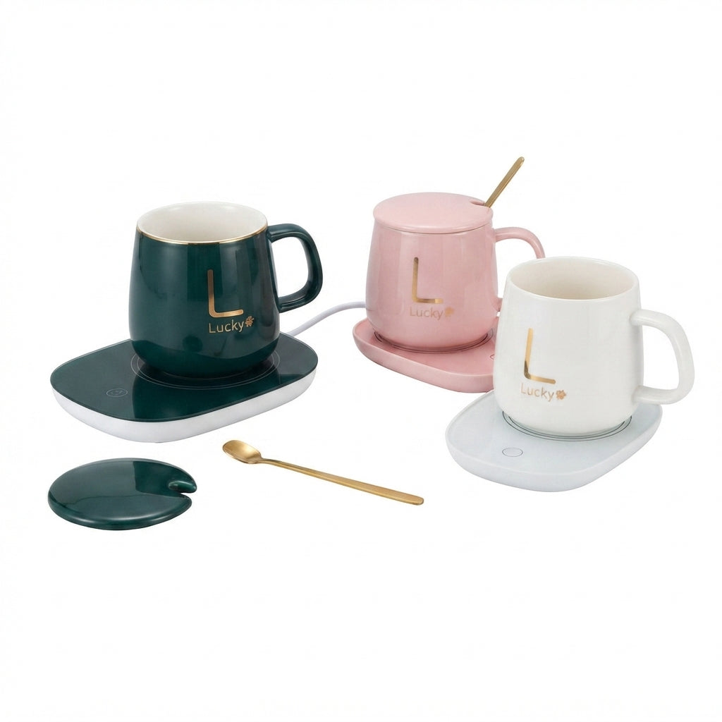 Smart 400ml Mug with Heating Coaster