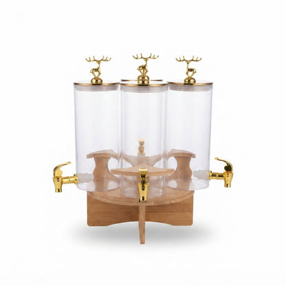 3 in 1 Glass Juice Dispenser