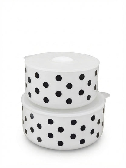 Ceramic airtight food storage bowls