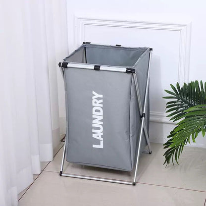 Foldable X-Shaped Laundry Basket