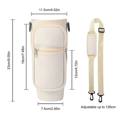 40oz Neoprene Water Bottle Carrier Bag