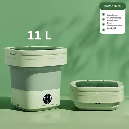 11L Portable Folding Washing Machine Bag