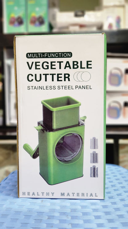 5 in 1 Vegetable Grater and Slicer with Stainless Steel Blade