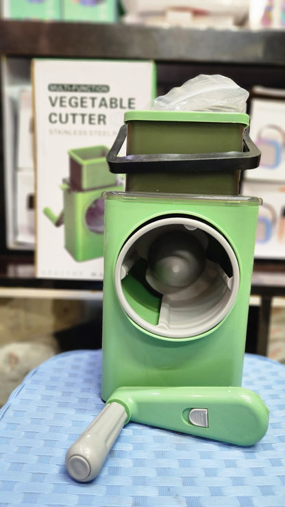 5 in 1 Vegetable Grater and Slicer with Stainless Steel Blade