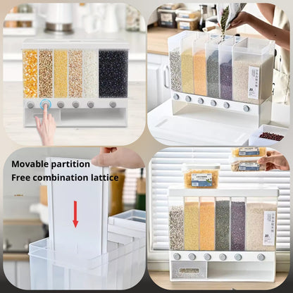 6in1 Cereal Dispenser-*(Box Packing) Premium Quality
