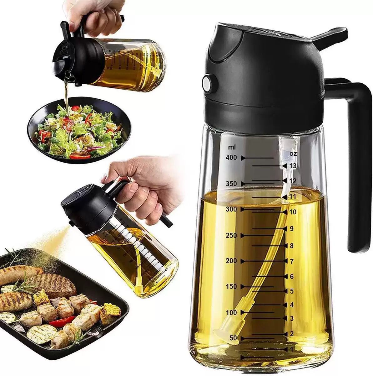 2 in 1 Oil Spray Jug
