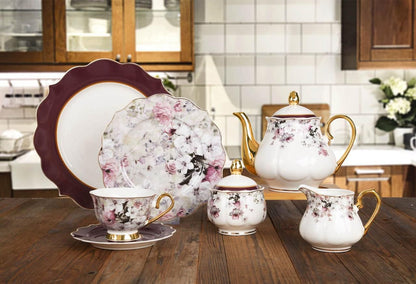 24-Piece Tea and Cake Set