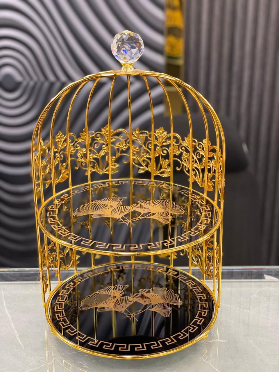 Luxury Birdcage Multipurpose Display Rack