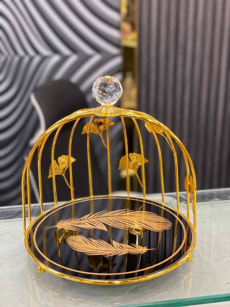 Luxury Birdcage Multipurpose Display Rack