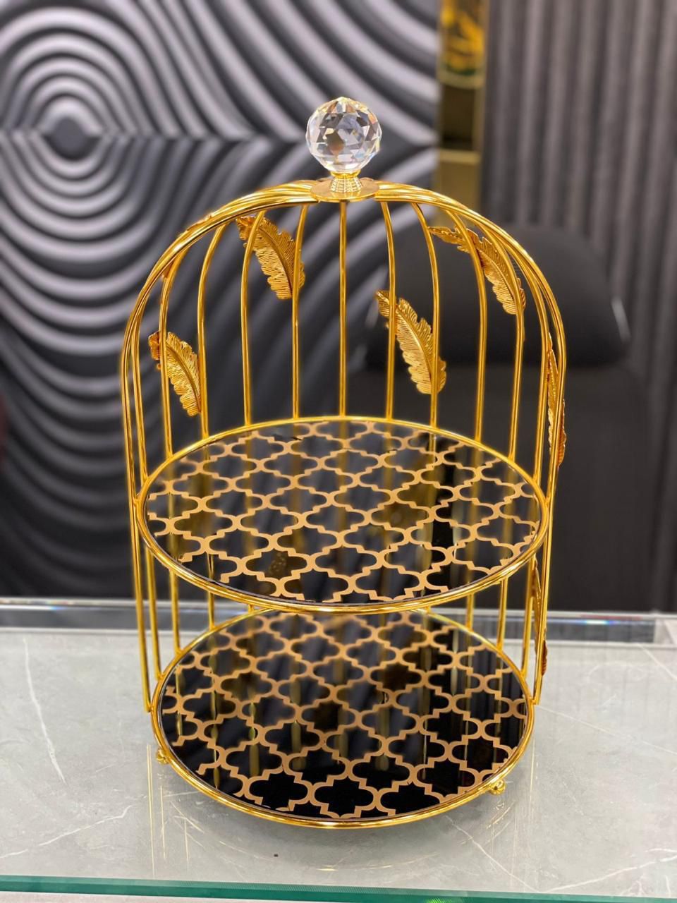 Luxury Birdcage Multipurpose Display Rack