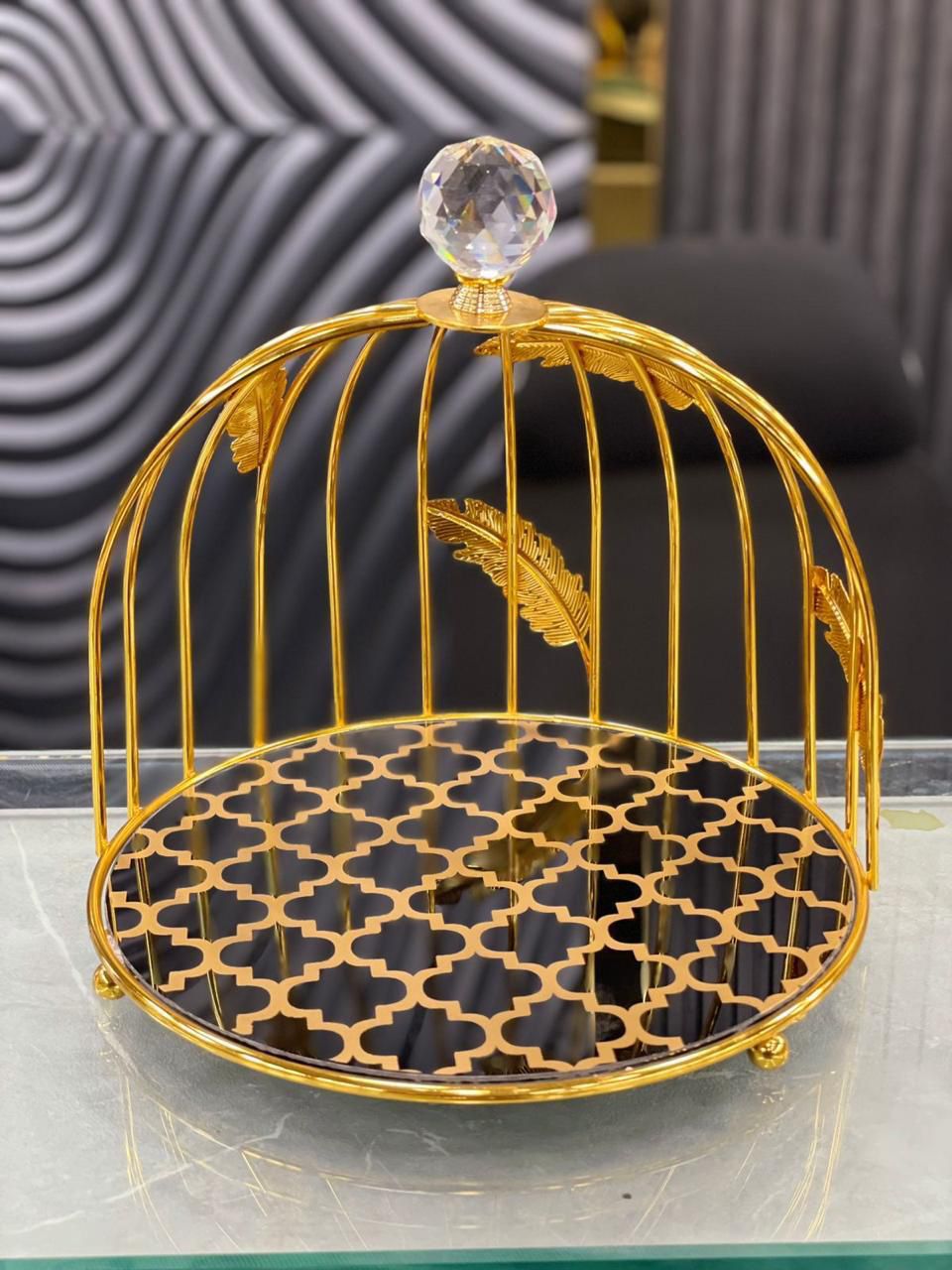Luxury Birdcage Multipurpose Display Rack
