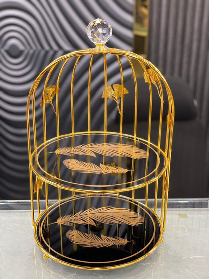 Luxury Birdcage Multipurpose Display Rack