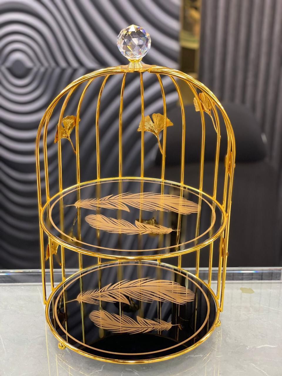 Luxury Birdcage Multipurpose Display Rack