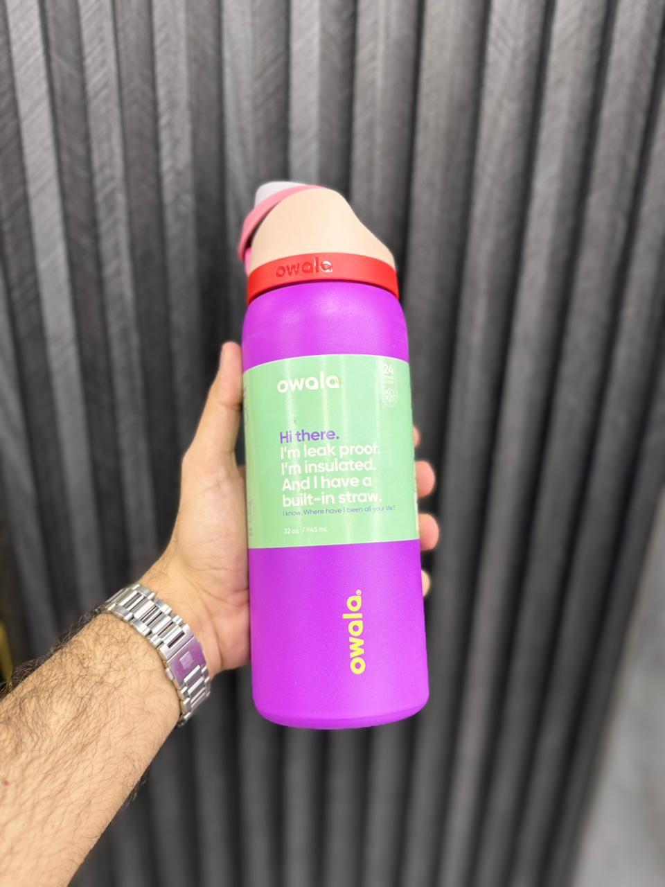 Owala Leak-Proof Insulated Straw Bottle – 32oz