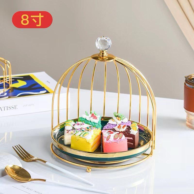 Luxury Gold Birdcage Dessert Stand