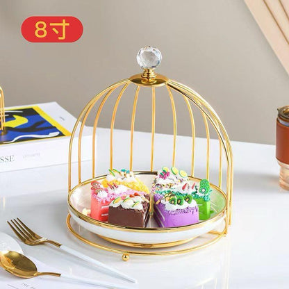 Luxury Gold Birdcage Dessert Stand