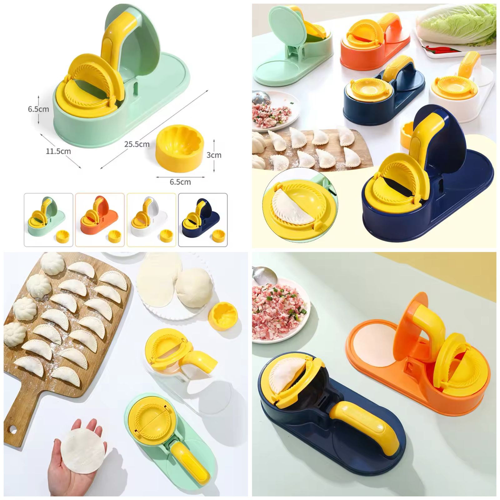 2 in 1 Dumpling and Samosa Mould