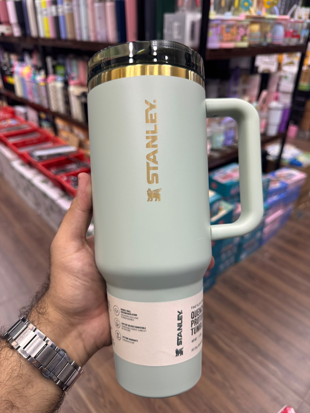 Premium Stanley Built-in Sipper Tumbler (40oz)