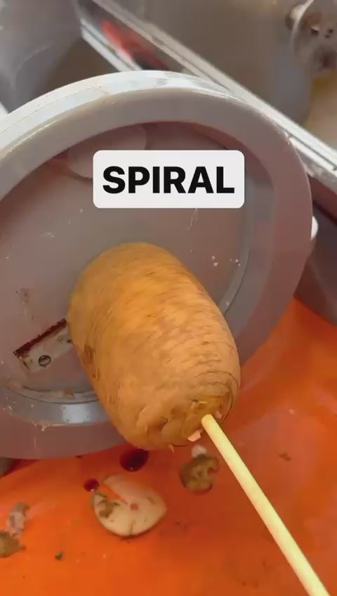 Stainless Potato Spiral Machine