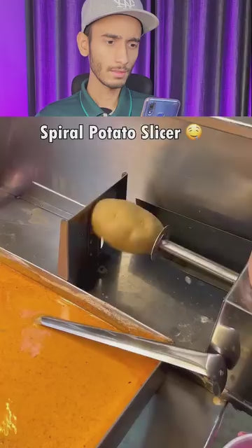 Stainless Potato Spiral Machine