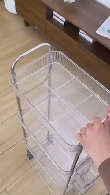 Acrylic Luxury Trolly (4layers)