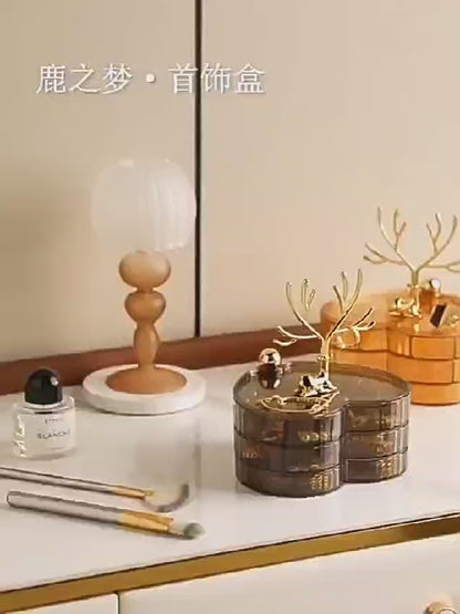3L Acrylic Deer Jewelry Organizer